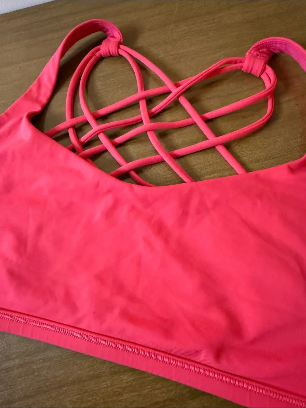 Lululemon Free To Be Bra (Wild) in Heartthrob Pink Size 10 Yoga Light Support